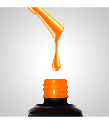 210 Juicy Orange Gum gel polish 8g | Slowianka Nails