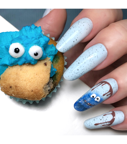 277 Cookie Monster gel polish 8g | Slowianka Nails