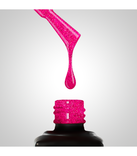 417 Strong Pink gel polish 8g | Slowianka Nails