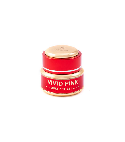 Multiart 6 Vivid Pink 5g Gel | Slowianka Nails