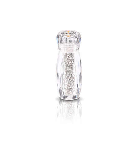 5 Silver Drops Crystals | Slowianka Nails