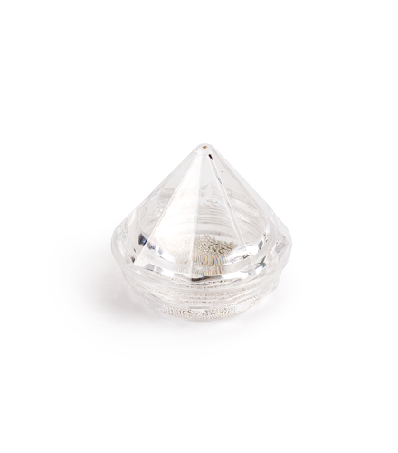 17 Silver Caviar Crystals | Slowianka Nails
