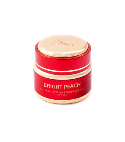 Easy Leveling Bright Peach construction gel 30g | Slowianka Nails