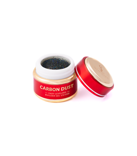 Easy leveling Carbon Dust construction gel 30g | Slowianka Nails