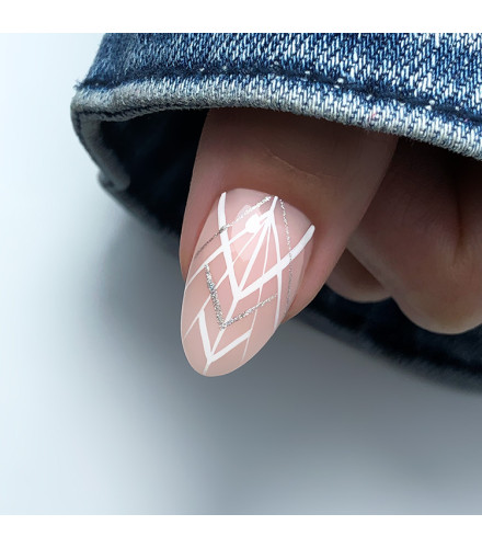 Fiber Builder Gel easy leveling Pale Skin in a bottle 10g | Slowianka Nails