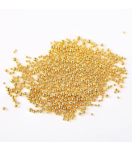 2 Golden Drops Crystals | Slowianka Nails