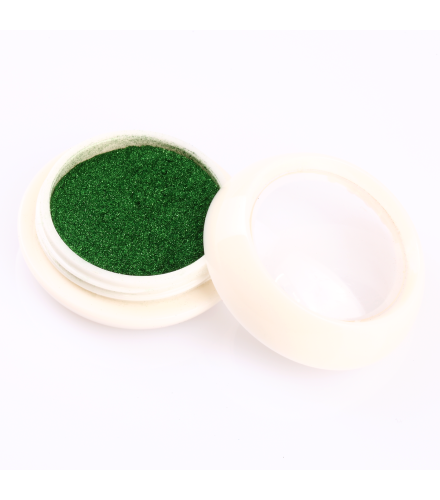 13 Green Metallic 0,5g metallic powder | Slowianka Nails