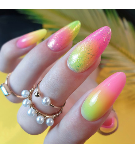Milky Neon Gel Lemon 15g | Slowianka Nails