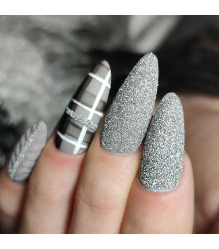 Quick Silver 1g effect | Slowianka Nails