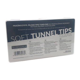 Soft Tunnel Clear Tips | Slowianka Nails